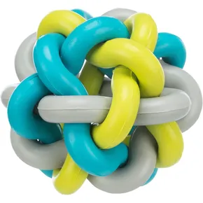 Kugel Hartgummi geknotet klein 7cm